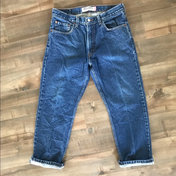 Vintage Levi’s 505 regular fit jeans - Picture 3 of 7
